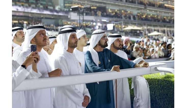 محمد بن راشد يشهد أمسية 
