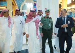 GACA President Reviews Expansion Progress at Prince Mohammad bin Abdulaziz International Airport