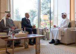 Maktoum bin Mohammed meets with CEO of Siemens Energy