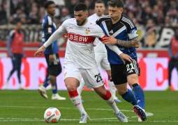 Stuttgart hammer Hamburg to go third in Bundesliga