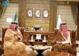 محافظ جدة يلتقي رئيس مجلس إدارة الاتحاد السعودي للرياضات الإلكترونية