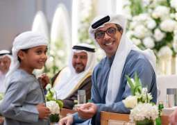 Mansour bin Zayed attends wedding reception
