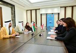 Saqr Ghobash meets Georgian Parliament Chairman on sidelines of 152nd IPU Assembly in Istanbul