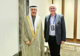 Saqr Ghobash, German MP discuss regional escalation, security impacts