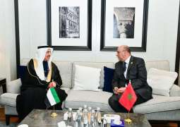 Ghobash meets Speaker of Morocco’s House of Councillors