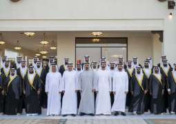 Theyab bin Mohamed bin Zayed attends group wedding of 60 grooms