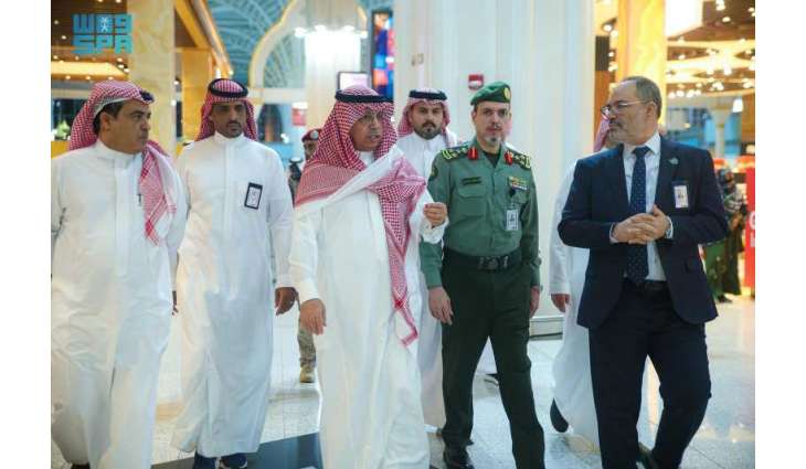 GACA President Reviews Expansion Progress at Prince Mohammad bin Abdulaziz International Airport