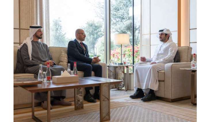 Maktoum bin Mohammed meets with CEO of Siemens Energy