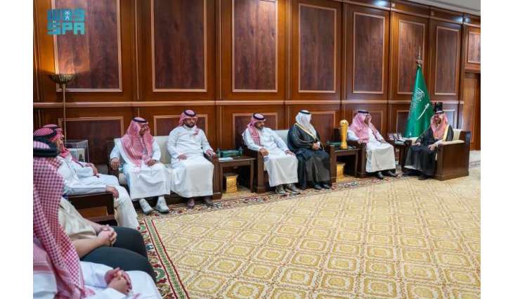 نائب أمير منطقة حائل يستقبل رئيس مجلس نادي فيد الرياضي