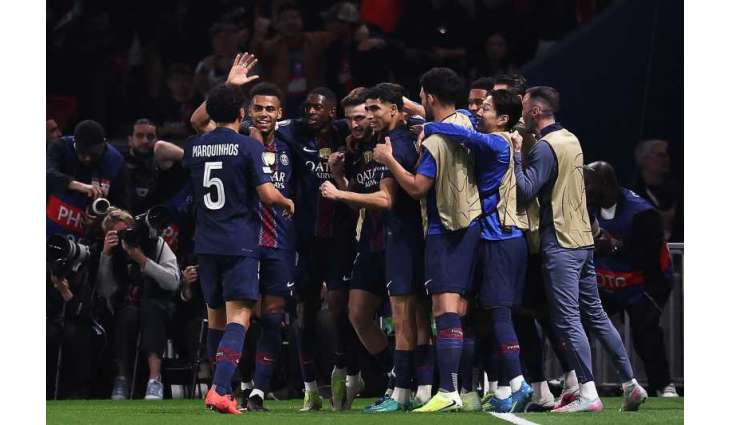 PSG, Atletico Madrid win Champions League quarter-final first leg