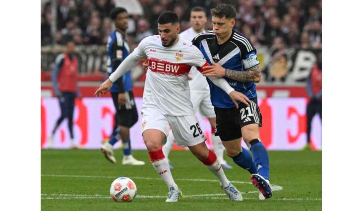 Stuttgart hammer Hamburg to go third in Bundesliga