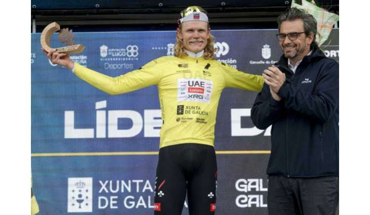 UAE Team Emirates-XRG's Julius Johansen scores first professional victory at O Gran Camiño