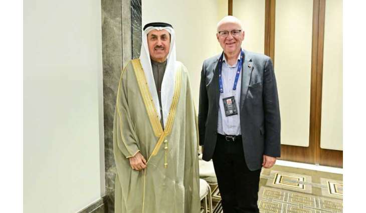 Saqr Ghobash, German MP discuss regional escalation, security impacts