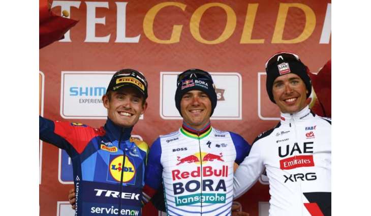 UAE Team Emirates rider secures podium at Amstel Gold Race