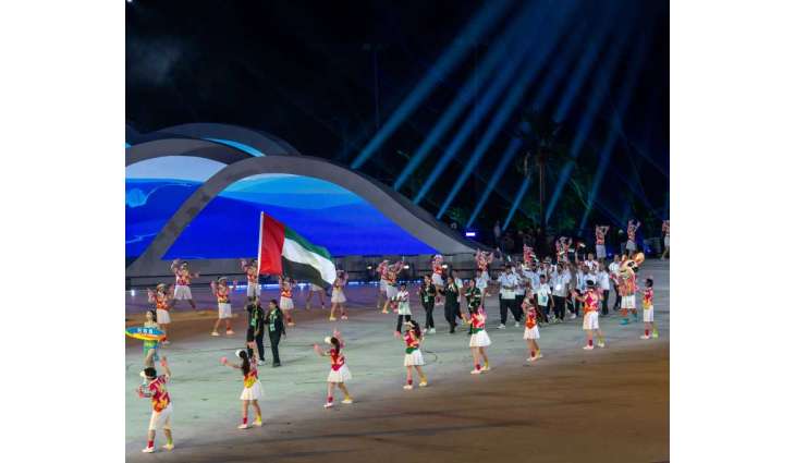 UAE flag raised at 6th Asian Beach Games opening ceremony