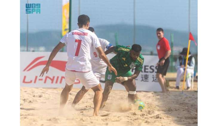 المنتخب السعودي لكرة القدم الشاطئية يبلغ نصف نهائي الألعاب الآسيوية 