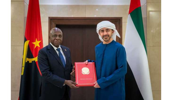 UAE President receives written message from Angolan President