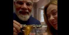 Modi gifts Melody toffees to Italian PM Meloni, video goes viral