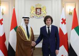 Saeed Al Hajeri meets Prime Minister of Georgia in Tbilisi