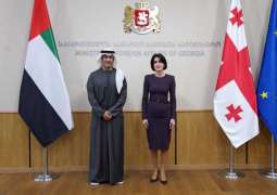 Saeed Al Hajeri meets with Deputy Prime Minister, Minister of Foreign Affairs of Georgia