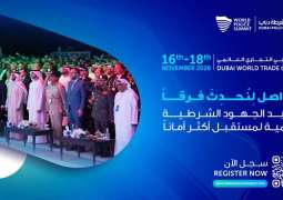 Dubai to host World Police Summit 2026 in November