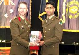 Pakistan Army cadet named top foreign graduate at Australian Military Academy