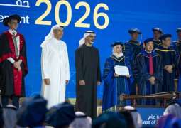 خالد بن محمد بن زايد يشهد حفل تخريج دفعة عام 2026 من جامعة محمد بن زايد للذكاء الاصطناعي