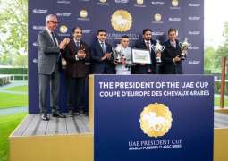 Mare 'Lacaro du Croate' claims UAE President's Cup for Arabian Horses title in France