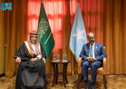 رئيس جمهورية الصومال يلتقي نائب وزير الخارجية