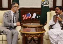 PA speaker, US Consul General discuss ties, parliamentary cooperation in Lahore