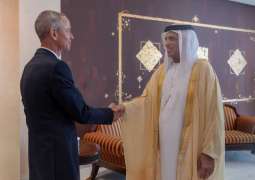 سعود بن صقر يستقبل القنصل العام الفرنسي