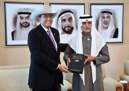 Nahyan bin Mubarak witnesses launch of 'Tenacity' by Augie Fabela on UAE’s resilience, unity in face of challenges