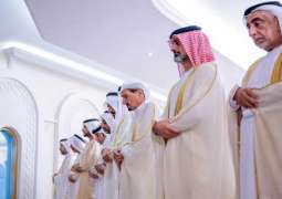 Ajman Ruler performs Eid Al-Adha prayer