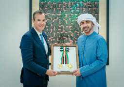 UAE President confers First Class Order of Independence on Ambassador of United Kingdom