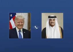 Emir of Qatar, US President discuss regional developments in Middle East
