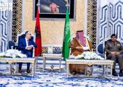 رئيس جمهورية ألبانيا يغادر جدة