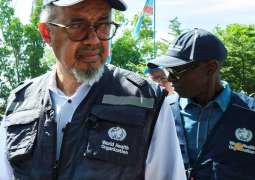 WHO chief visits epicentre of Ebola outbreak in DR Congo
