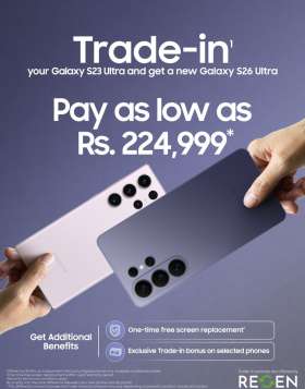 Trade-in Galaxy S23 ultra and get new galaxy S26 Ultra