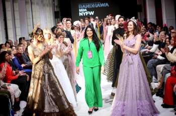 Internationally acclaimed fashion designer and stylist Amna Inam has arrived in Pakistan