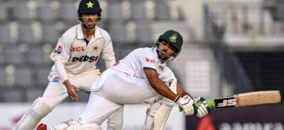 Bangladesh take control of second Test against Pakistan in Sylhet