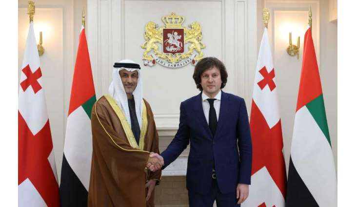 سعيد الهاجري يلتقي برئيس وزراء جورجيا في تبليسي