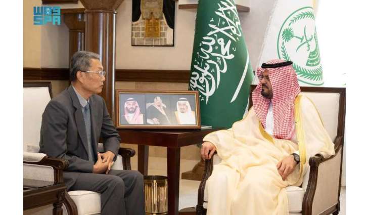 الأمير سعود بن مشعل يستقبل القنصل العام لجمهورية الصين الشعبية