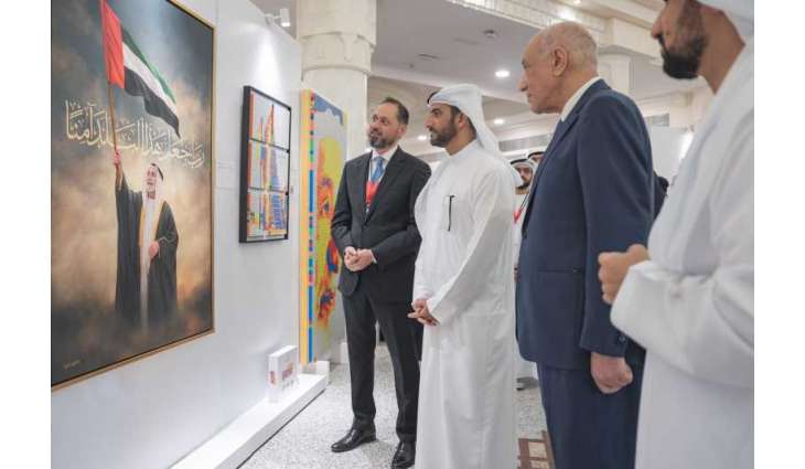 سلطان بن أحمد القاسمي يفتتح معرض حماة الوطن بجامعة الشارقة