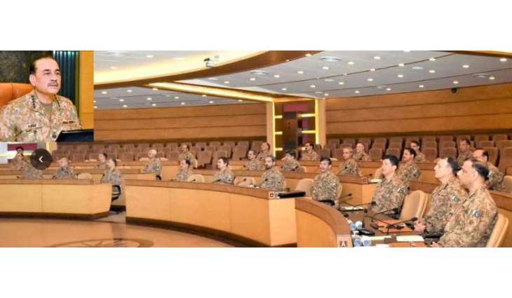 COAS chairs 275th Corps Commanders’ Conference at GHQ