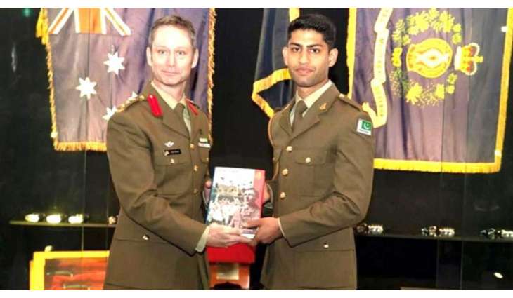 Pakistan Army cadet named top foreign graduate at Australian Military Academy