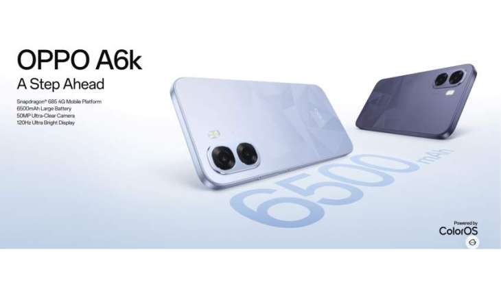 OPPO A6K A Reliable and Smooth Partner for Everyday Life