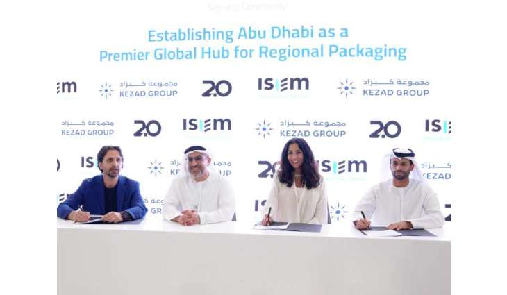 2PointZero, ISEM,KEZAD sign MoU to establish Abu Dhabi as premier global hub for regional packaging