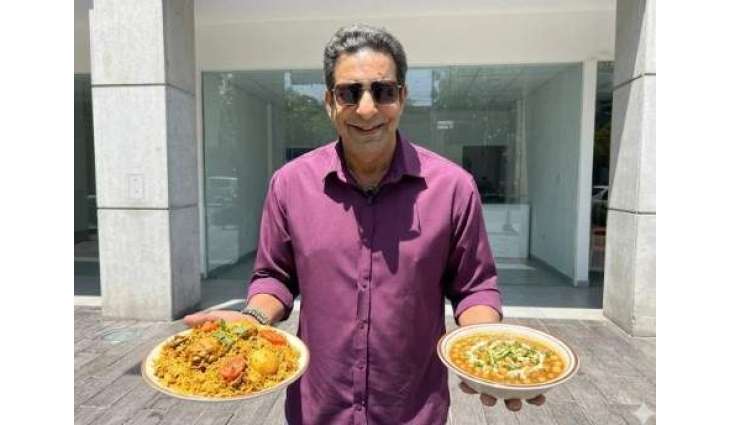 Wasim Akram calls Karachi food more diverse than Lahore