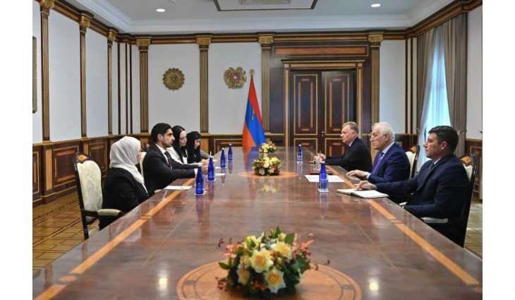 Omran Sharaf meets President of Armenia