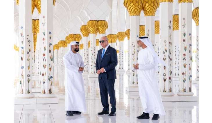 Austrian Federal Chancellor visits Sheikh Zayed Grand Mosque
